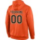 Custom Stitched Orange Black-Old Gold Sports Pullover Sweatshirt Hoodie Custom Stitched Orange Black-Old Gold Sports Pullover Sweatshirt Hoodie