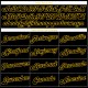 Custom Stitched Black Black-Gold Sports Pullover Sweatshirt Hoodie Custom Stitched Black Black-Gold Sports Pullover Sweatshirt Hoodie