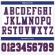 Custom White Royal-Red Mesh Authentic Football Jersey