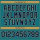 Custom Aqua Navy-Old Gold Authentic Baseball Jersey