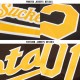 Custom Brown Gold-White Baseball Jersey Custom Brown Gold-White Baseball Jersey