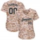 Custom Camo Black-Gray Authentic Baseball Jersey Custom Camo Black-Gray Authentic Baseball Jersey