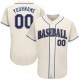 Custom Cream Royal-Gold Authentic Baseball Jersey Custom Cream Royal-Gold Authentic Baseball Jersey