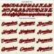 Custom Cream Black Strip Red-Black Authentic Baseball Jersey Custom Cream Black Strip Red-Black Authentic Baseball Jersey