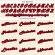 Custom Cream Red-Navy Authentic Baseball Jersey