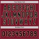 Custom Crimson Black-Khaki Baseball Jersey