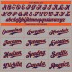 Custom Gray Royal-Orange Authentic Baseball Jersey