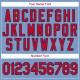 Custom Light Blue Red-Navy Baseball Jersey