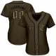Custom Olive Camo-Black Authentic Salute To Service Baseball Jersey Custom Olive Camo-Black Authentic Salute To Service Baseball Jersey