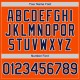 Custom Orange Navy-White Authentic Baseball Jersey Custom Orange Navy-White Authentic Baseball Jersey