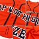 Custom Orange Navy-Gray Authentic Baseball Jersey Custom Orange Navy-Gray Authentic Baseball Jersey