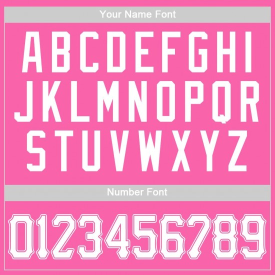 Custom Pink White Authentic Baseball Jersey Custom Pink White Authentic Baseball Jersey