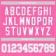 Custom Pink White Authentic Baseball Jersey