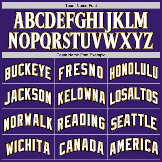 Custom Purple White-Old Gold Authentic Baseball Jersey Custom Purple White-Old Gold Authentic Baseball Jersey