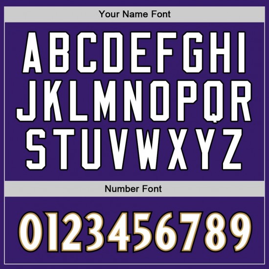 Custom Purple White-Old Gold Authentic Baseball Jersey Custom Purple White-Old Gold Authentic Baseball Jersey