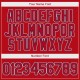 Custom Red Red-Navy Authentic Baseball Jersey
