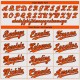 Custom White Orange-Black Authentic Baseball Jersey
