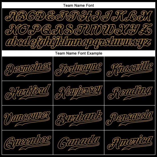 Custom Black Old Gold Strip Black Authentic Baseball Jersey Custom Black Old Gold Strip Black Authentic Baseball Jersey
