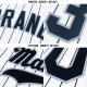 Custom White Red Strip Red-White Baseball Jersey Custom White Red Strip Red-White Baseball Jersey
