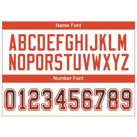 Custom Brown Orange-White Mesh Drift Fashion Football Jersey Custom Brown Orange-White Mesh Drift Fashion Football Jersey