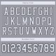 Custom Light Gray White-Black Mesh Authentic Football Jersey