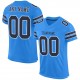 Custom Powder Blue Navy-White Mesh Authentic Football Jersey Custom Powder Blue Navy-White Mesh Authentic Football Jersey