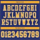 Custom Royal Gold-White Mesh Authentic Football Jersey Custom Royal Gold-White Mesh Authentic Football Jersey