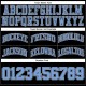 Custom Black Light Blue-White Authentic Throwback Basketball Shorts Custom Black Light Blue-White Authentic Throwback Basketball Shorts