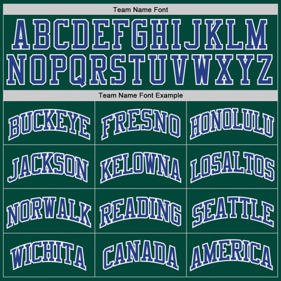 Custom Kelly Green Royal-White Authentic Throwback Basketball Jersey Custom Kelly Green Royal-White Authentic Throwback Basketball Jersey