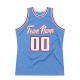 Custom Light Blue White-Red Authentic Throwback Basketball Jersey Custom Light Blue White-Red Authentic Throwback Basketball Jersey