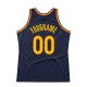 Custom Navy Gold-Orange Authentic Throwback Basketball Jersey Custom Navy Gold-Orange Authentic Throwback Basketball Jersey