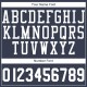 Custom Navy White Round Neck Suit Basketball Jersey