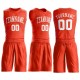 Custom Orange White Round Neck Suit Basketball Jersey Custom Orange White Round Neck Suit Basketball Jersey