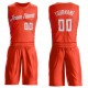 Custom Orange White Round Neck Suit Basketball Jersey Custom Orange White Round Neck Suit Basketball Jersey