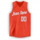 Custom Orange White V-Neck Basketball Jersey Custom Orange White V-Neck Basketball Jersey