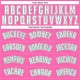 Custom Pink White-Kelly Green Authentic Throwback Basketball Jersey Custom Pink White-Kelly Green Authentic Throwback Basketball Jersey