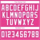 Custom Pink White Round Neck Suit Basketball Jersey