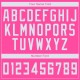 Custom Pink White V-Neck Basketball Jersey