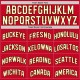 Custom Red White-Gold Authentic Throwback Basketball Jersey
