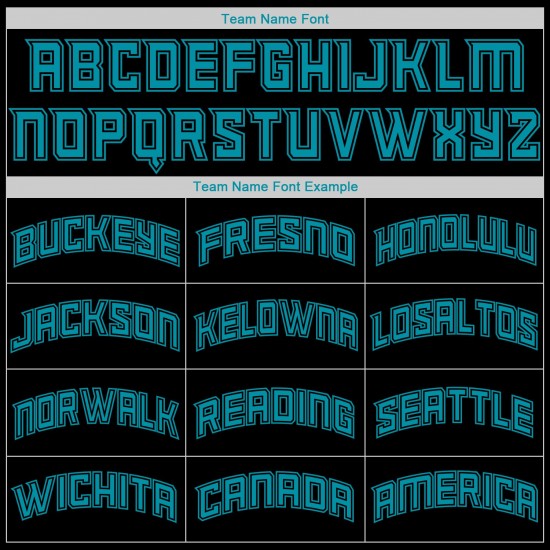 Custom Black Teal-Black Authentic Throwback Rib-Knit Baseball Jersey Shirt Custom Black Teal-Black Authentic Throwback Rib-Knit Baseball Jersey Shirt