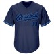 Custom Navy Navy-Powder Blue Authentic Throwback Rib-Knit Baseball Jersey Shirt Custom Navy Navy-Powder Blue Authentic Throwback Rib-Knit Baseball Jersey Shirt