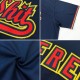 Custom Navy Navy-Powder Blue Authentic Throwback Rib-Knit Baseball Jersey Shirt Custom Navy Navy-Powder Blue Authentic Throwback Rib-Knit Baseball Jersey Shirt