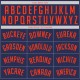 Custom Navy Orange-Blue Authentic Throwback Rib-Knit Baseball Jersey Shirt