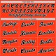 Custom Orange Black-White Authentic Throwback Rib-Knit Baseball Jersey Shirt