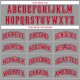 Custom Gray Red-Black Performance T-Shirt