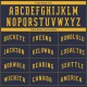 Custom Navy Gold Performance T-Shirt