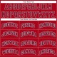 Custom Red Red-Navy Performance T-Shirt