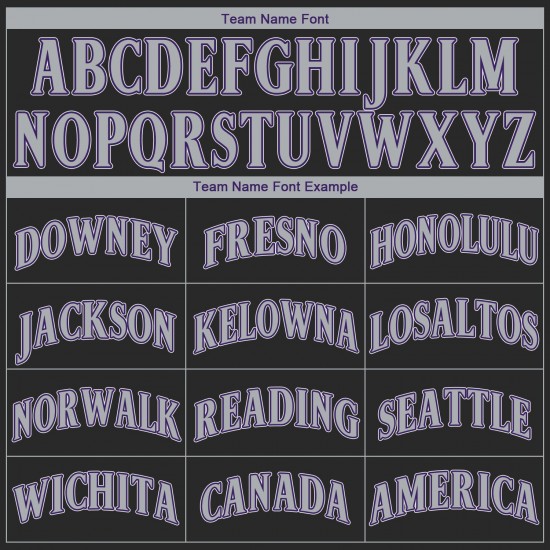 Custom Black Gray-Purple Authentic Baseball Jersey Custom Black Gray-Purple Authentic Baseball Jersey