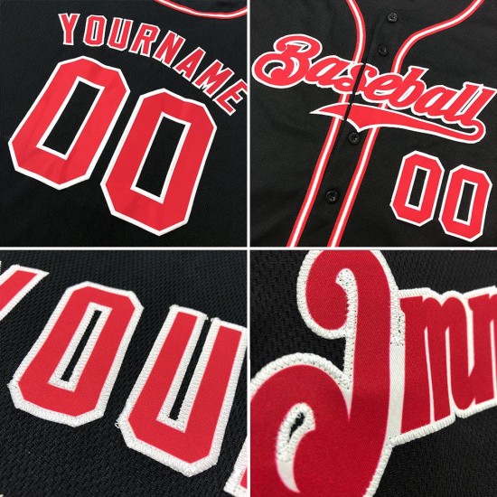 Custom Black Gray-Purple Authentic Baseball Jersey Custom Black Gray-Purple Authentic Baseball Jersey
