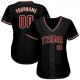 Custom Black Crimson-Khaki Authentic Baseball Jersey Custom Black Crimson-Khaki Authentic Baseball Jersey